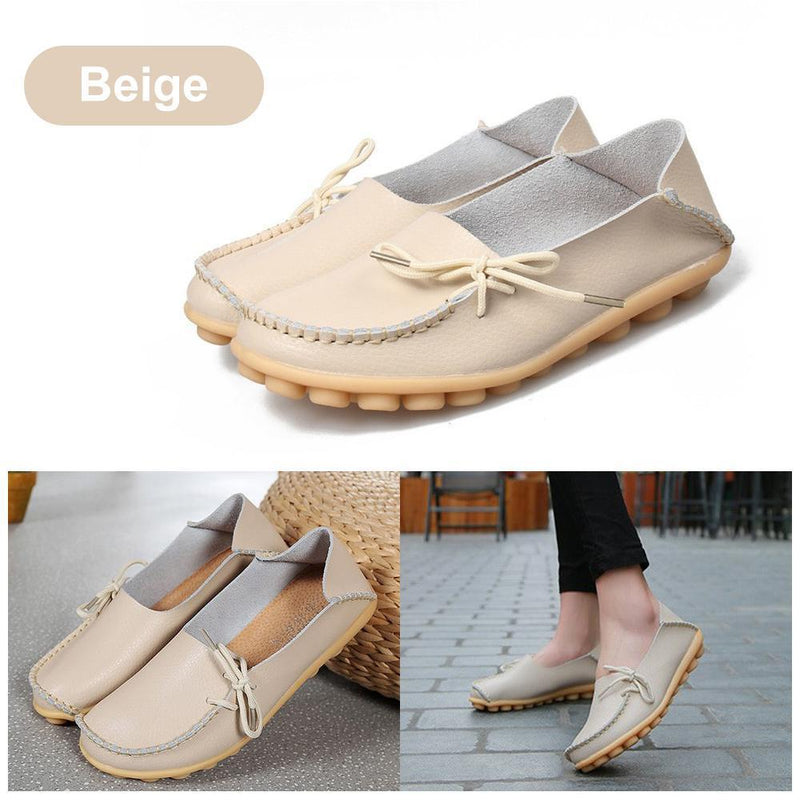 Comfortable Flat Leather Shoes