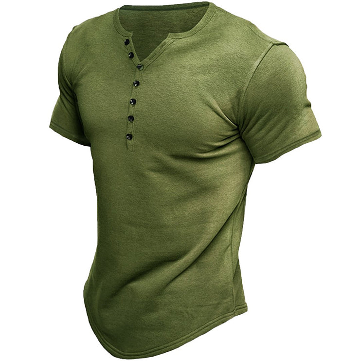 Men's Short Sleeve Solid T-Shirt