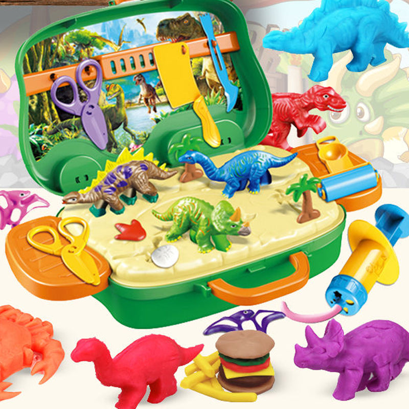 Dinosaur Play Dough Set Toys