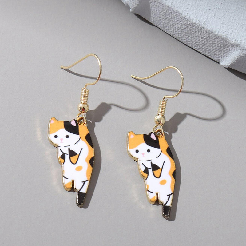 Cat Drop Earrings