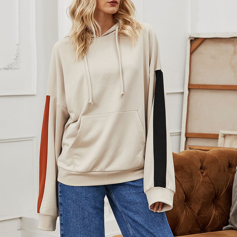 Cuff Colorblock Sweatshirt