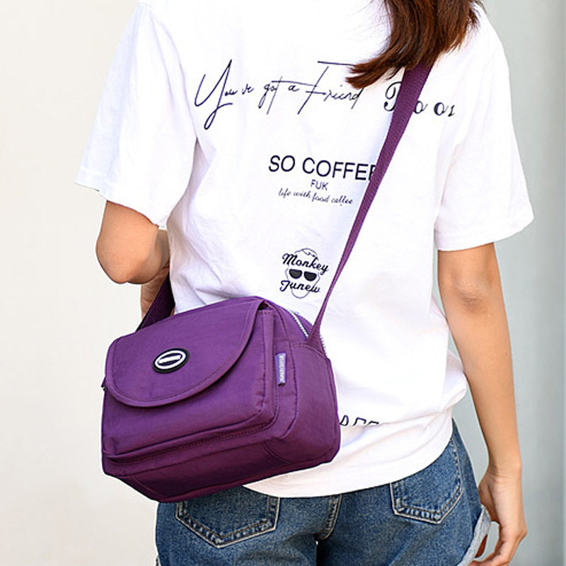 Women's Nylon Waterproof Shoulder Bag