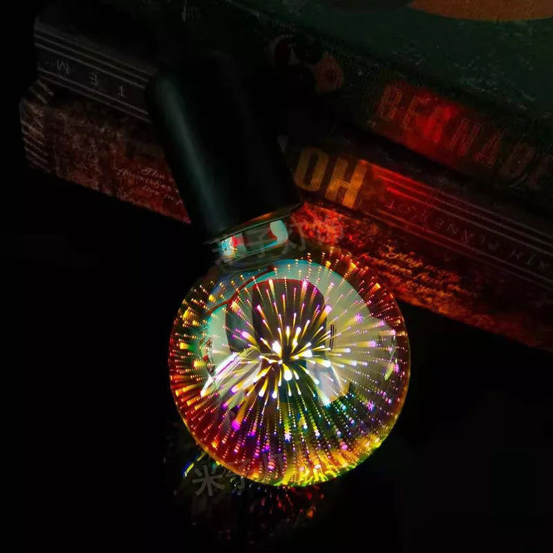 3D Fireworks Decorative LED Light Bulb