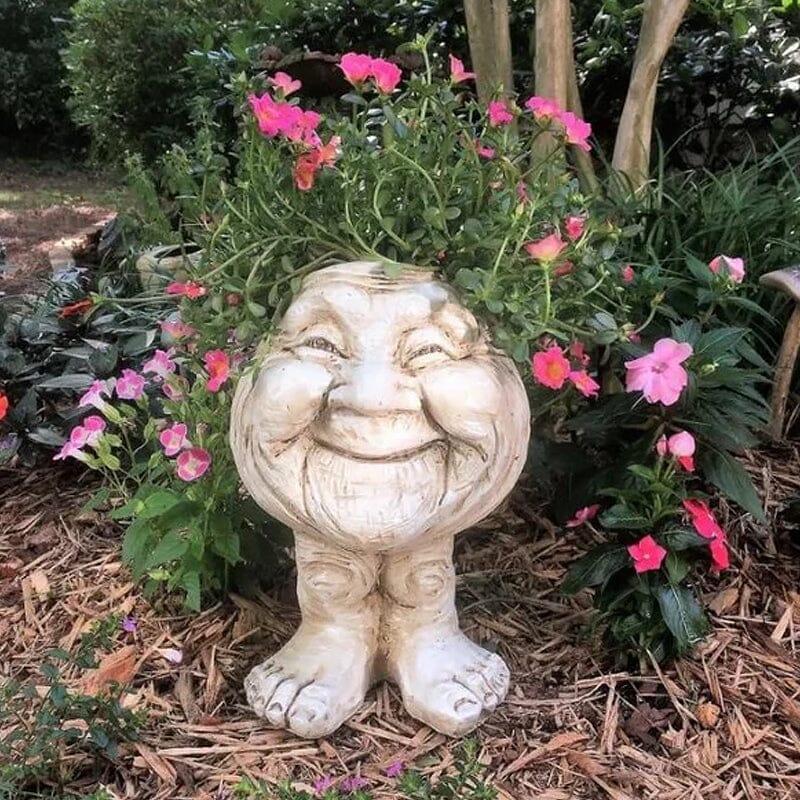 Funny Expression Flowerpot