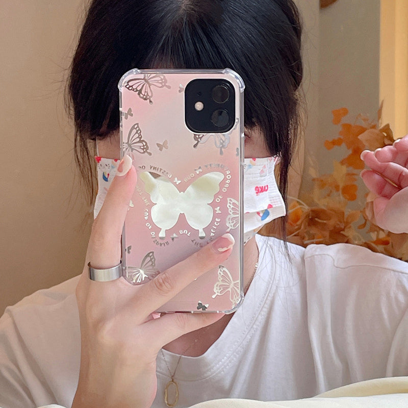 Mirror Butterfly Phone Case