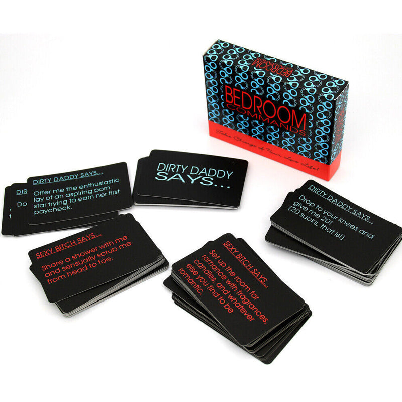 Bedroom Commands Adult Couples Card  Game