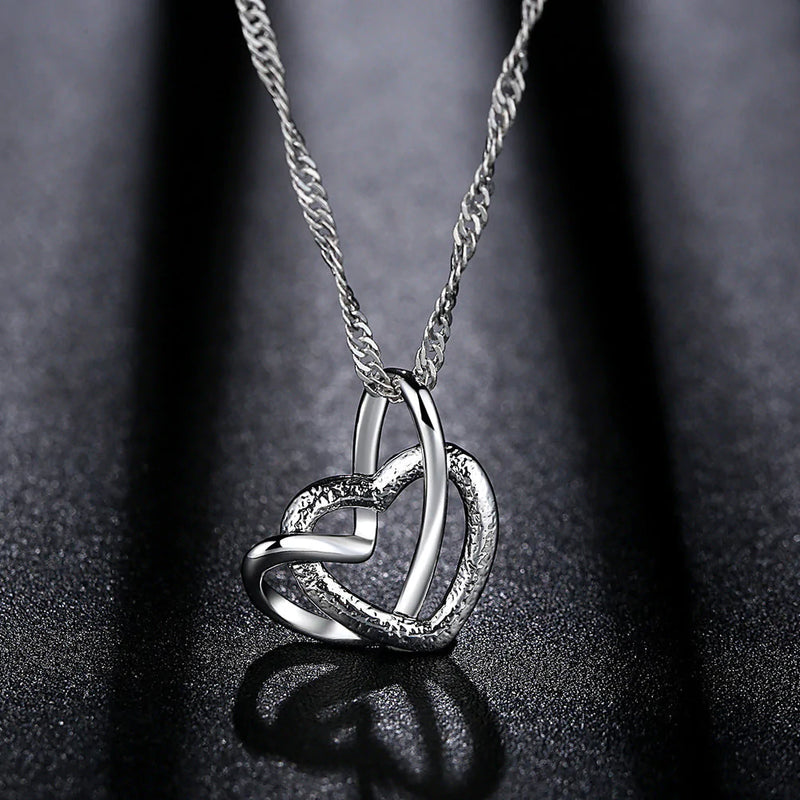 Interlocking Heart Necklace