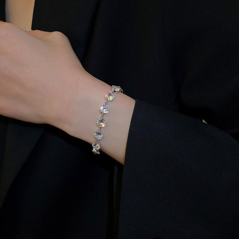 Shiny Lucky Crystal Bracelet