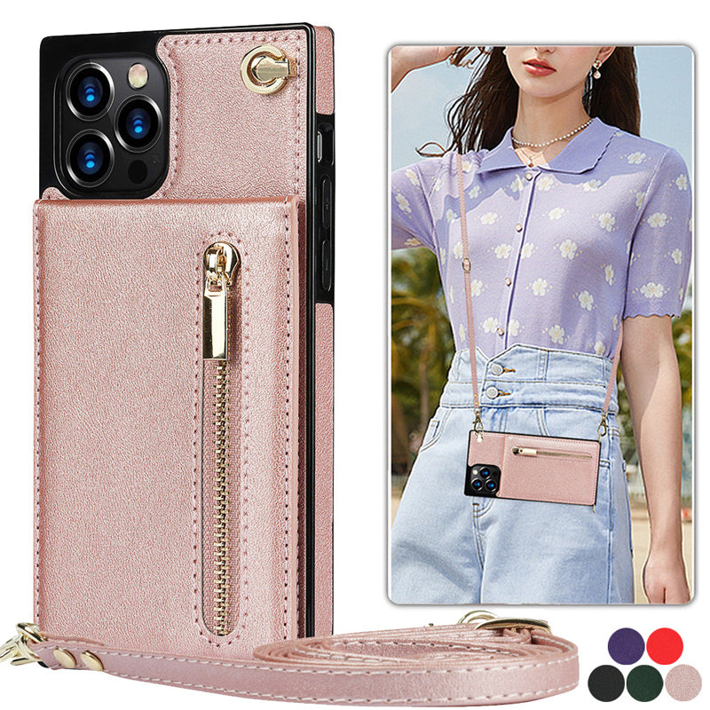 Crossbody Wallet iPhone Case