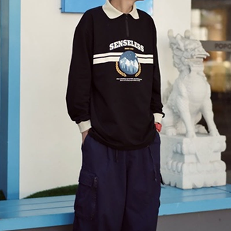 POLO Half Zip Sweatshirt