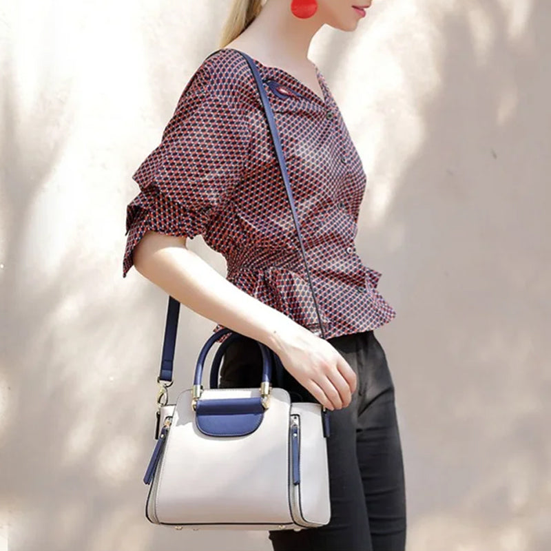 All-Match Contrast Color Bag