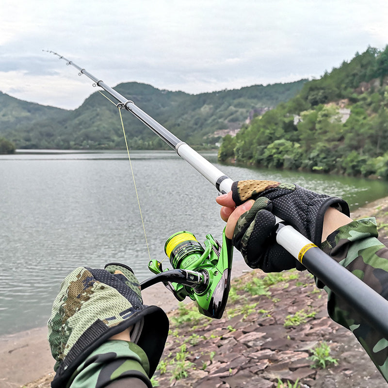 Mini Seat Carbon Fiber Telescopic Rock Fishing Rod