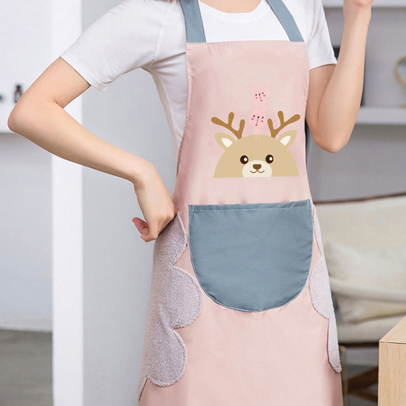 Cartoon Cute Little Deer Apron