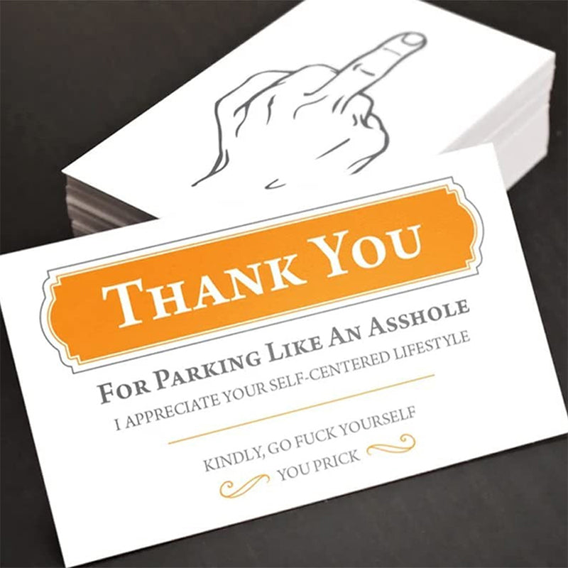 Fun Bad Parking Violation Stickers
