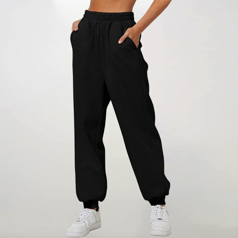 High Waist Loose Track Pants