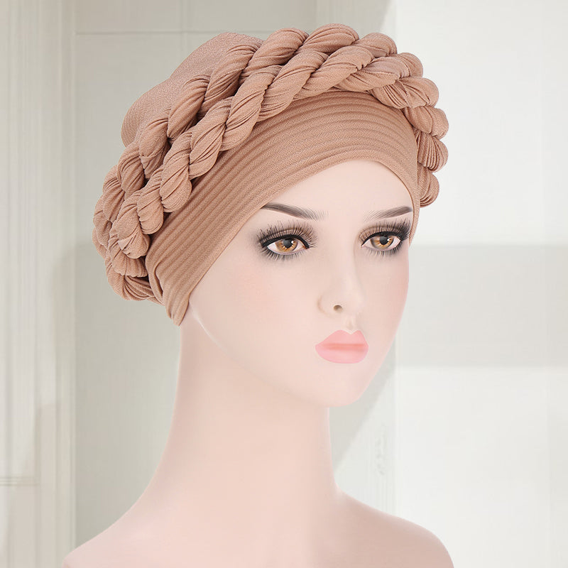 Twisted Braid Hair Cover