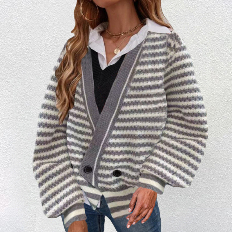 Women's Casual Knit Cardigan Sweater