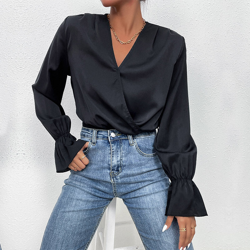 Flared Sleeve Bodysuit