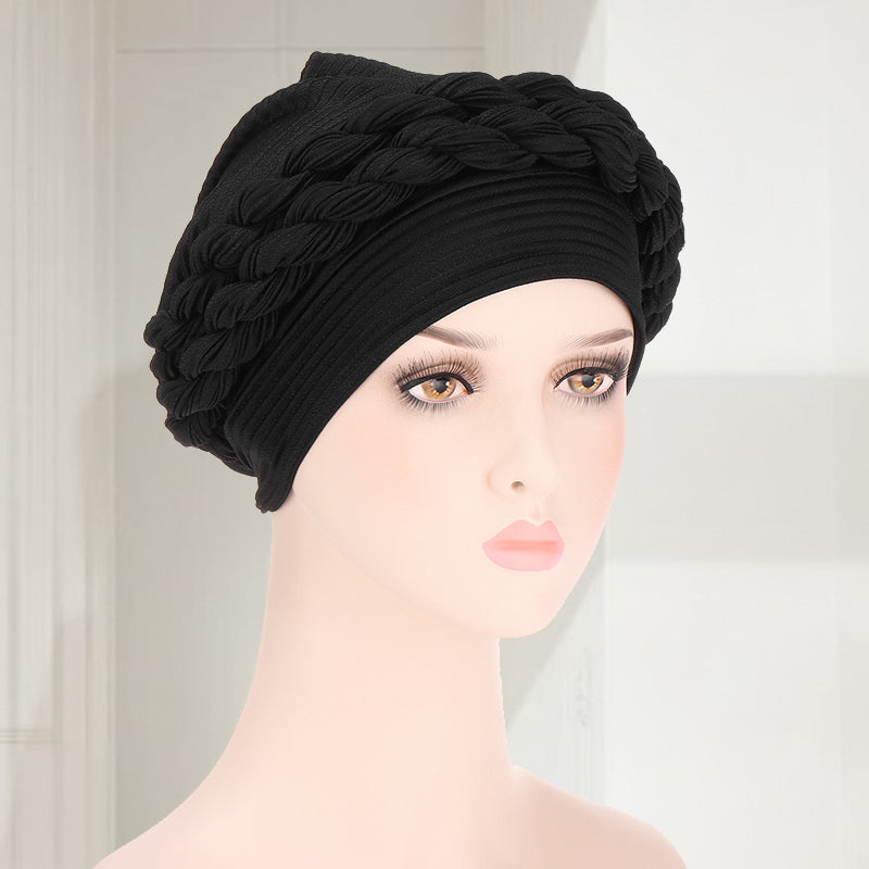 Twisted Braid Hair Cover