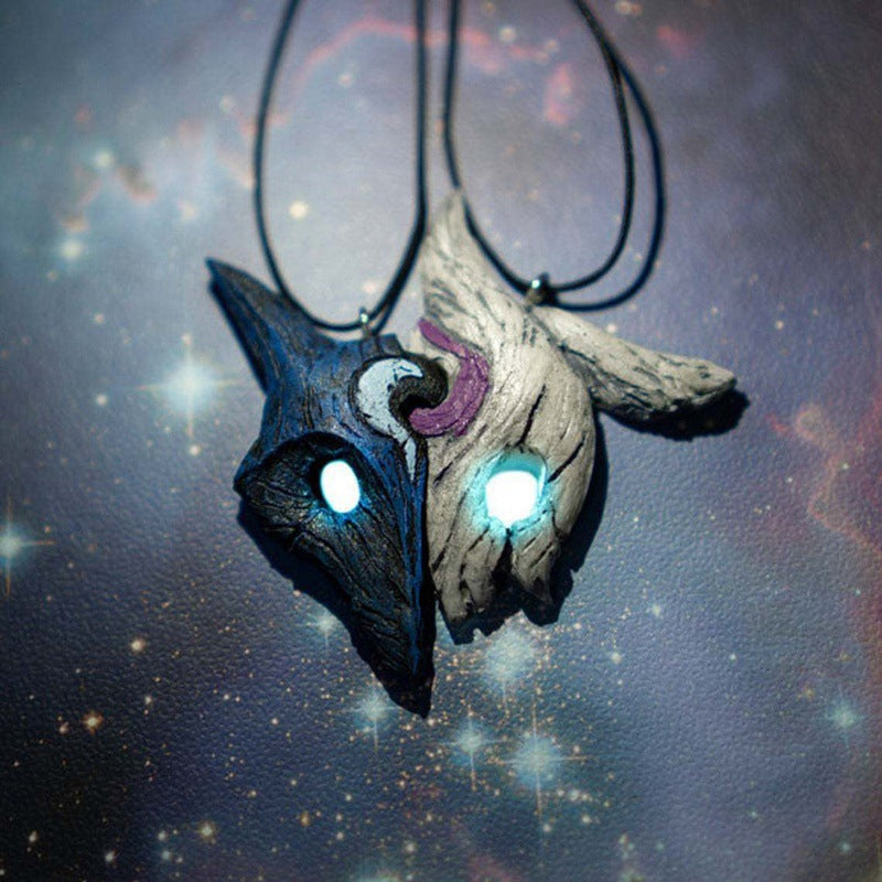 Fan Art Kindred Couple Necklace