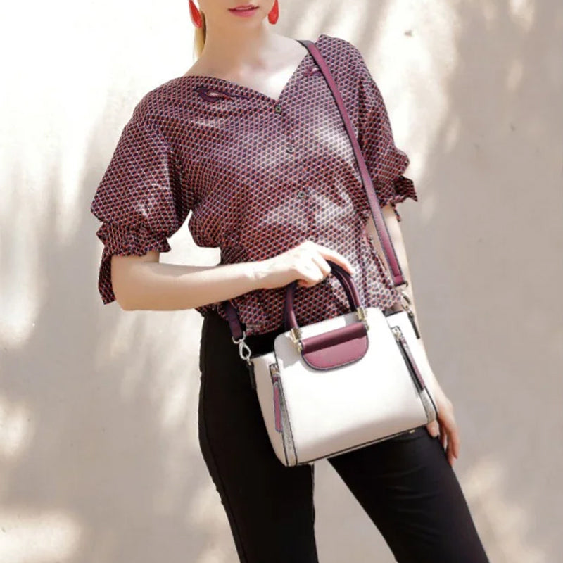 All-Match Contrast Color Bag
