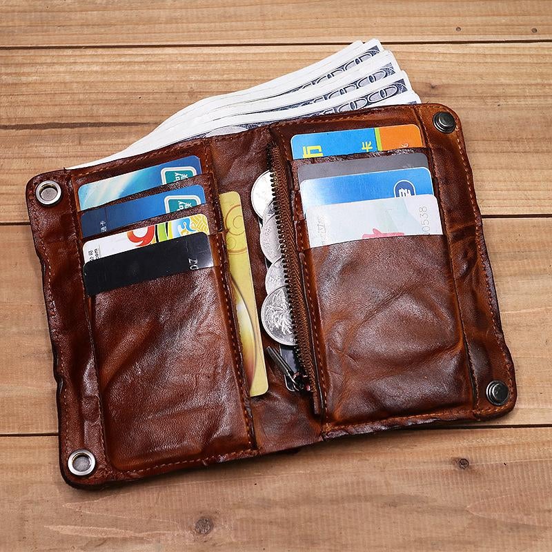 Retro Style Multi Card Slots Wallet