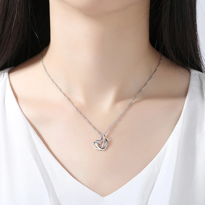 Interlocking Heart Necklace