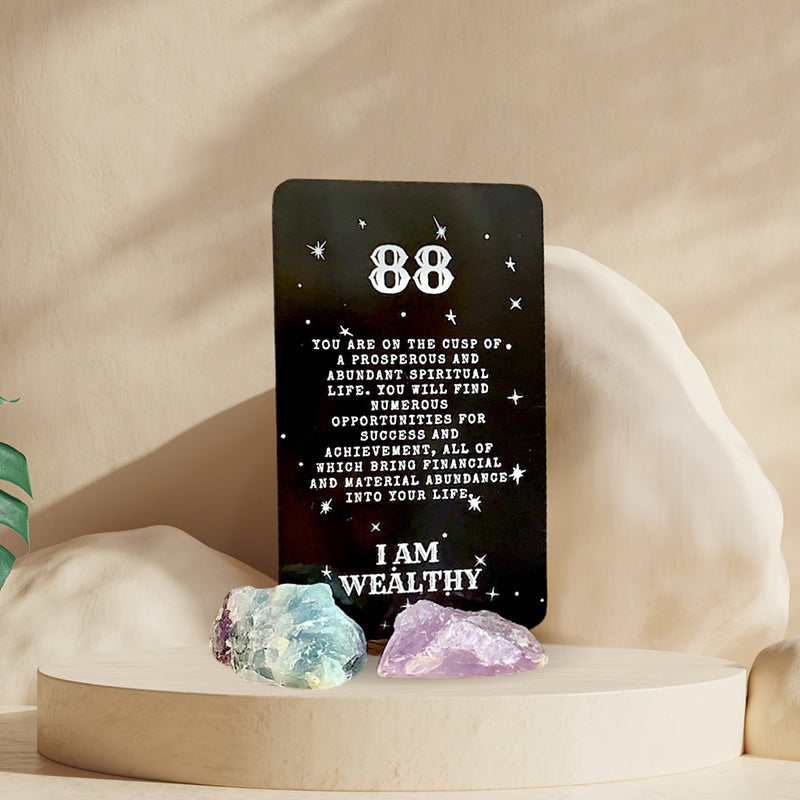 Angel Number Messages & Affirmation Oracle Deck