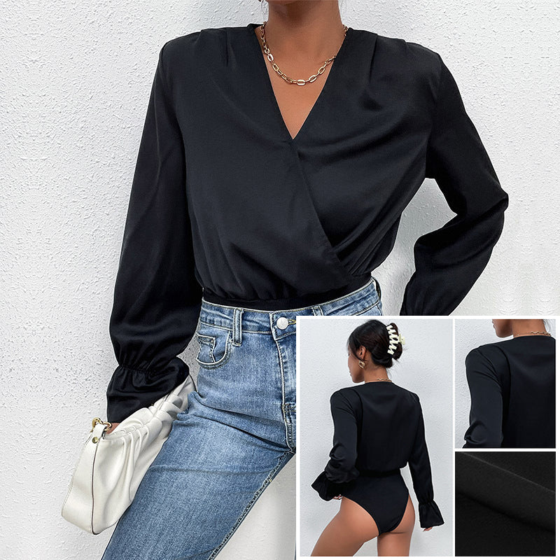Flared Sleeve Bodysuit