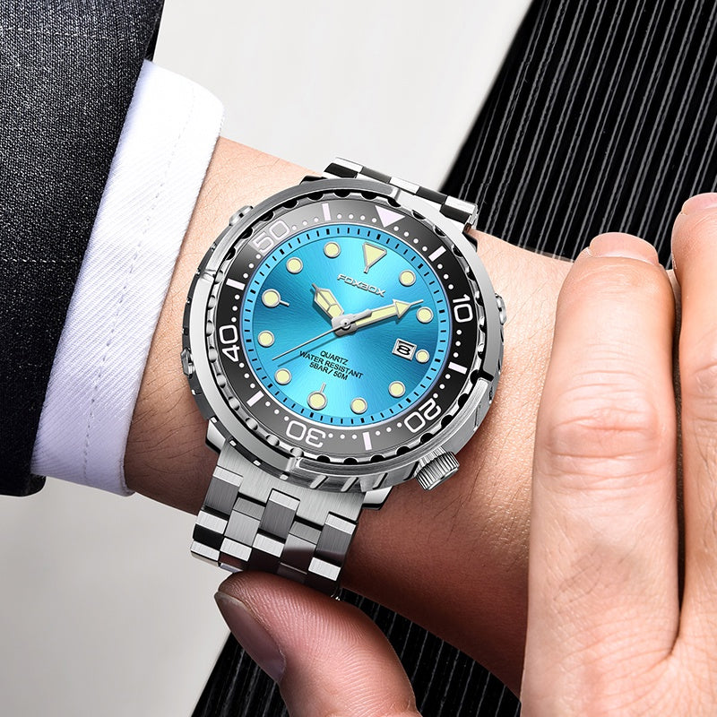 Personalized Classic Three Hand Quartz Watch