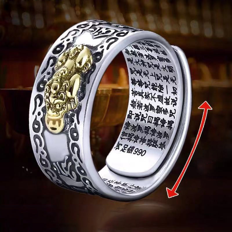 Lucky Fortune Pixiu Ring