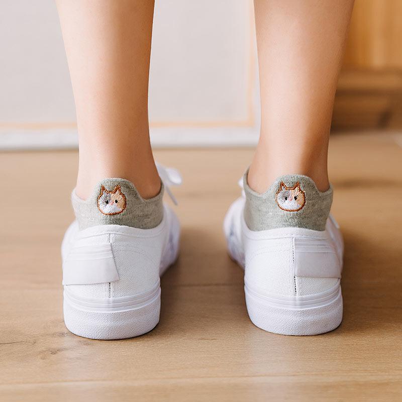 Cat Heel Socks