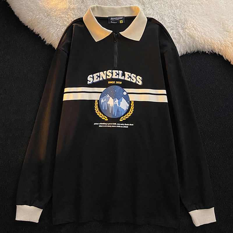 POLO Half Zip Sweatshirt