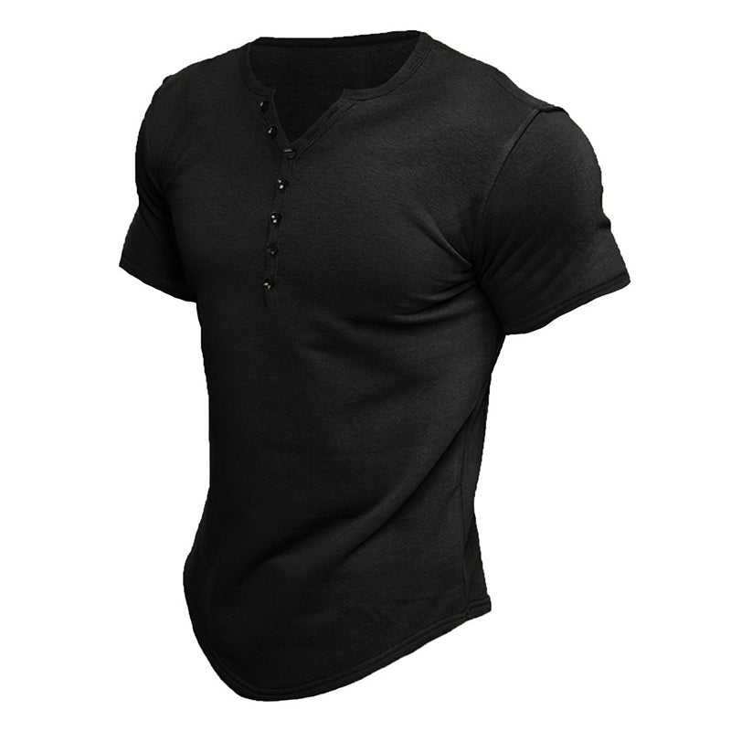 Men's Short Sleeve Solid T-Shirt