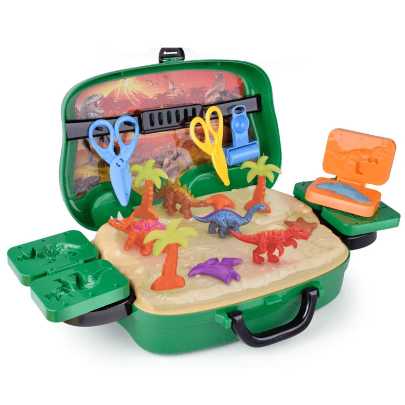 Dinosaur Play Dough Set Toys