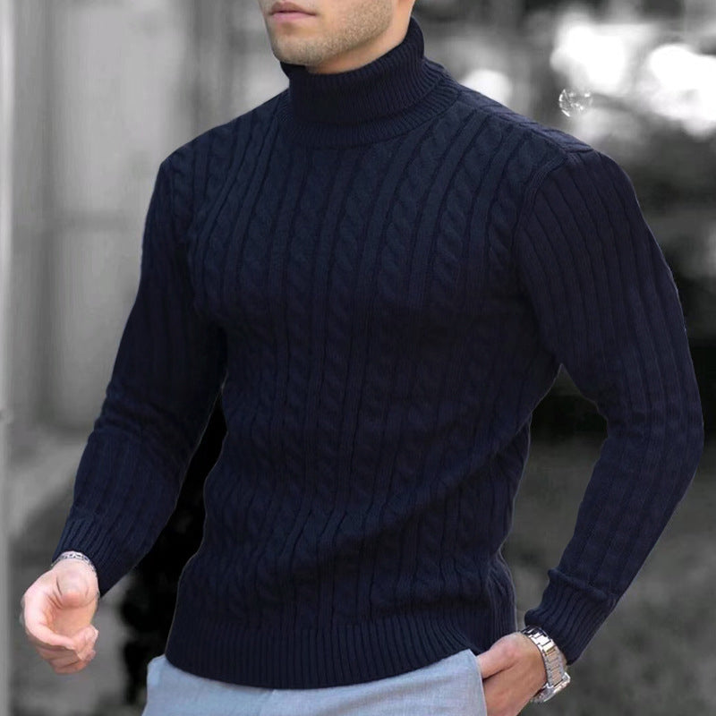 Men's Twist Turtleneck