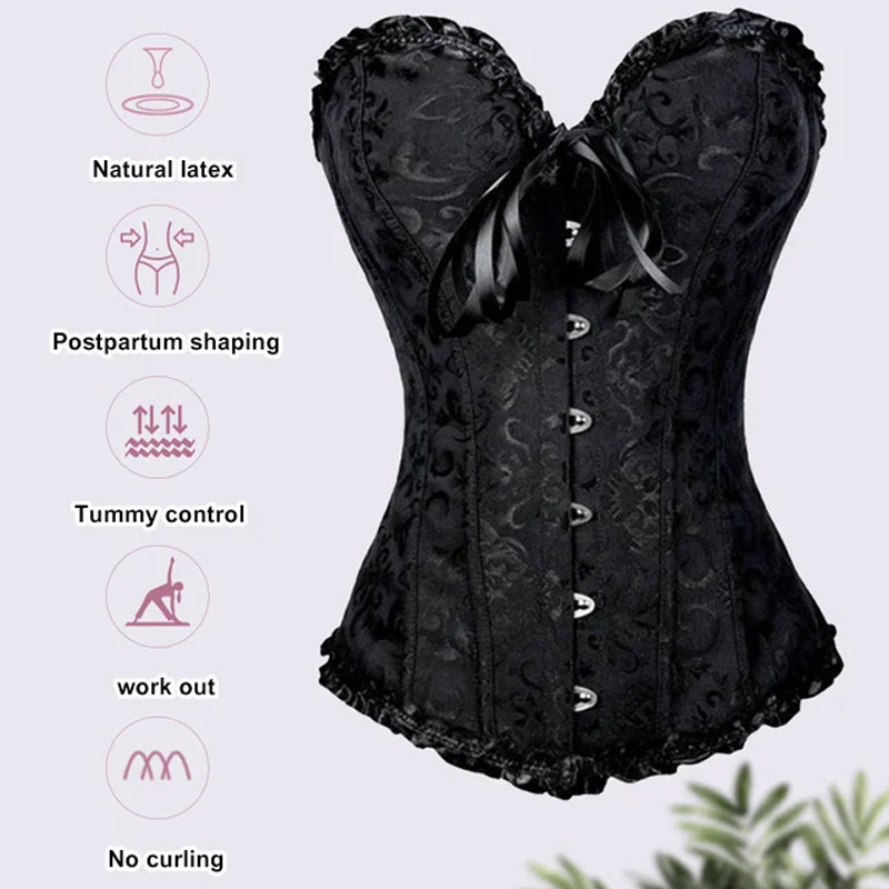 Court Style Corset Body Shaping Shapewear