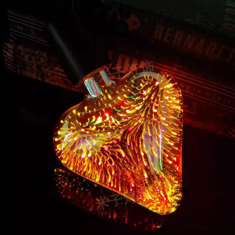 3D Fireworks Decorative LED Light Bulb