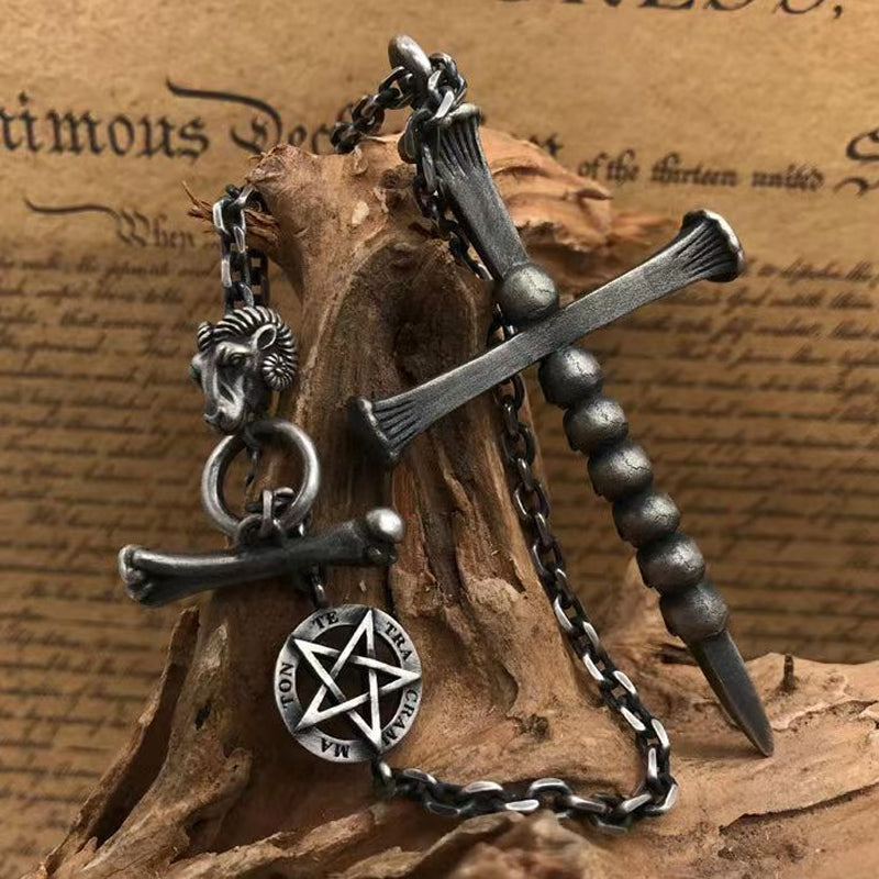 Cross Skull Necklace