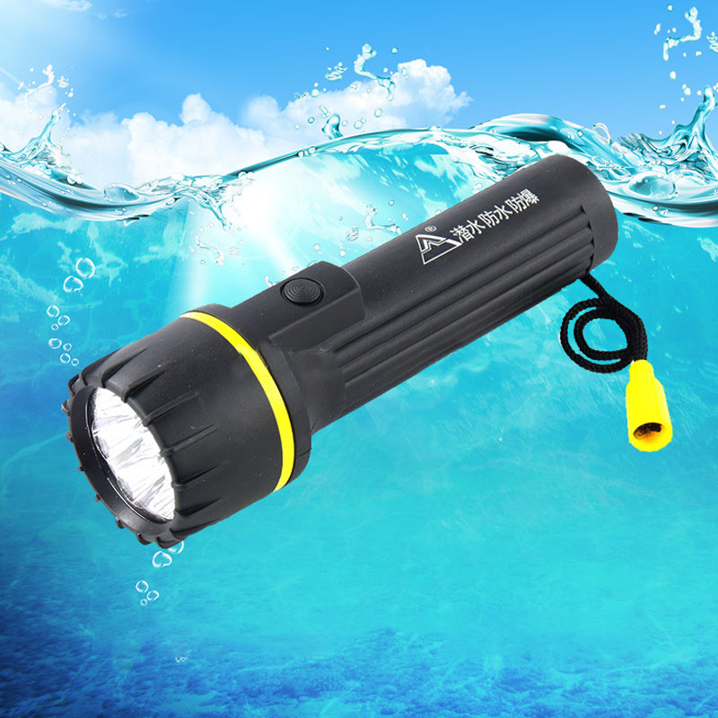 7 LED waterproof household flashlight