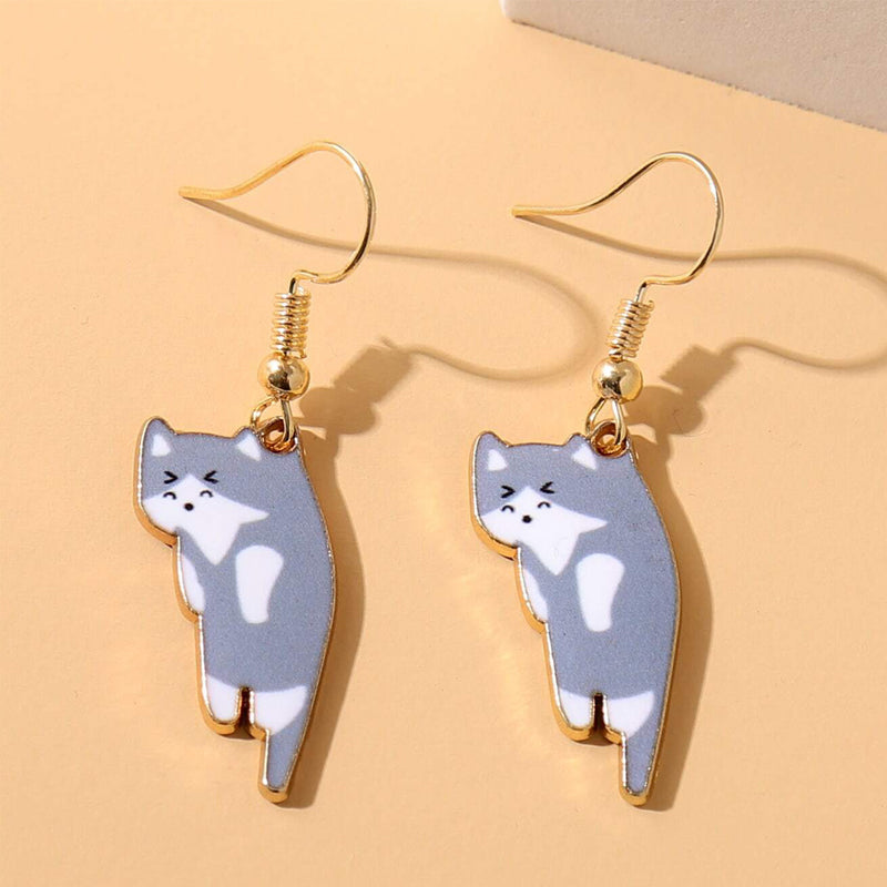 Cat Drop Earrings