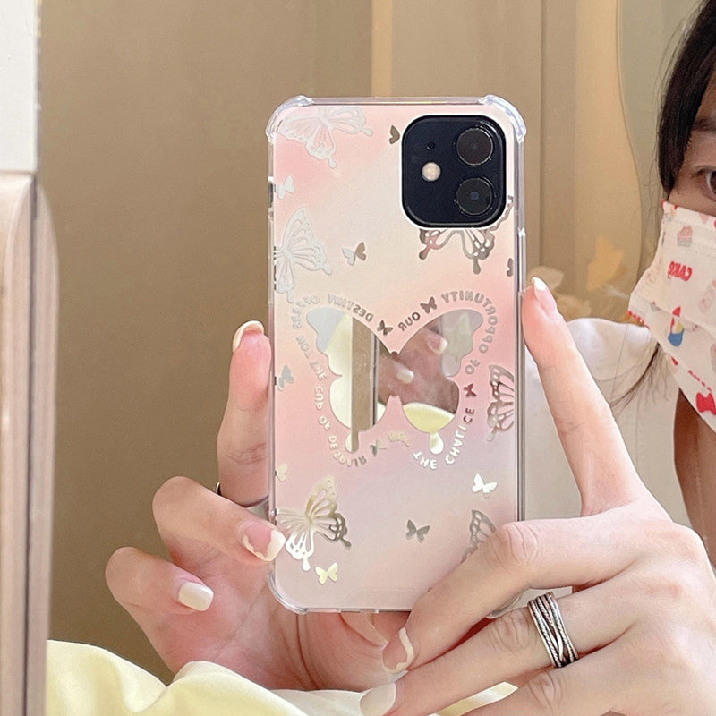 Mirror Butterfly Phone Case