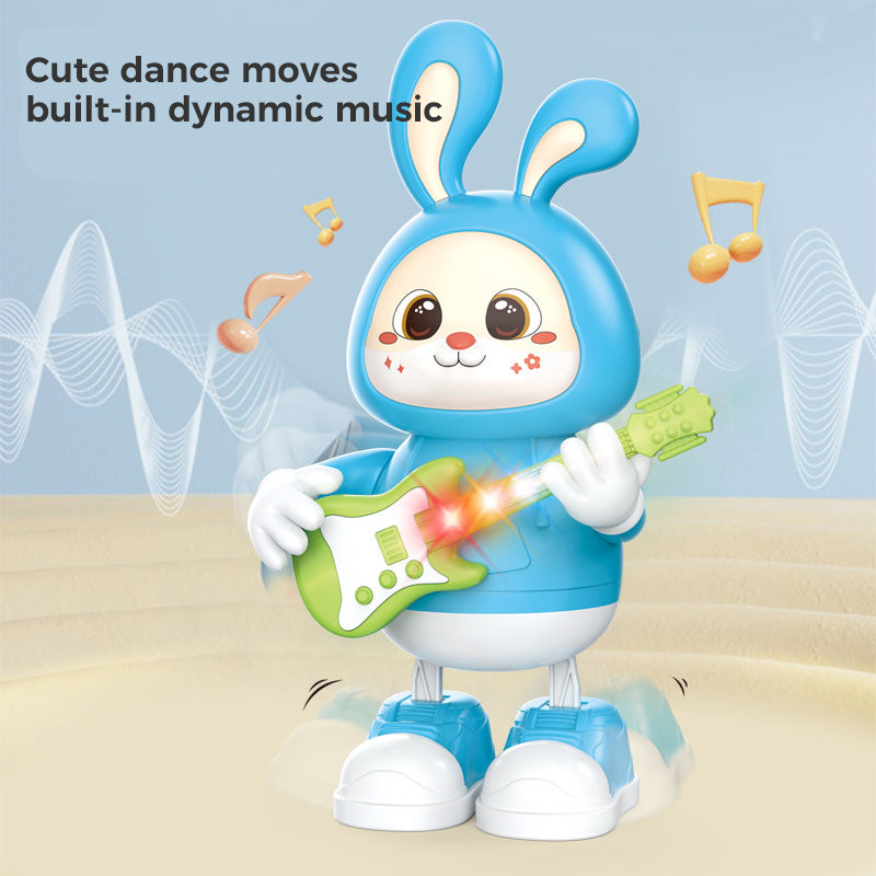 Adorable Rabbit Guitarist Toy