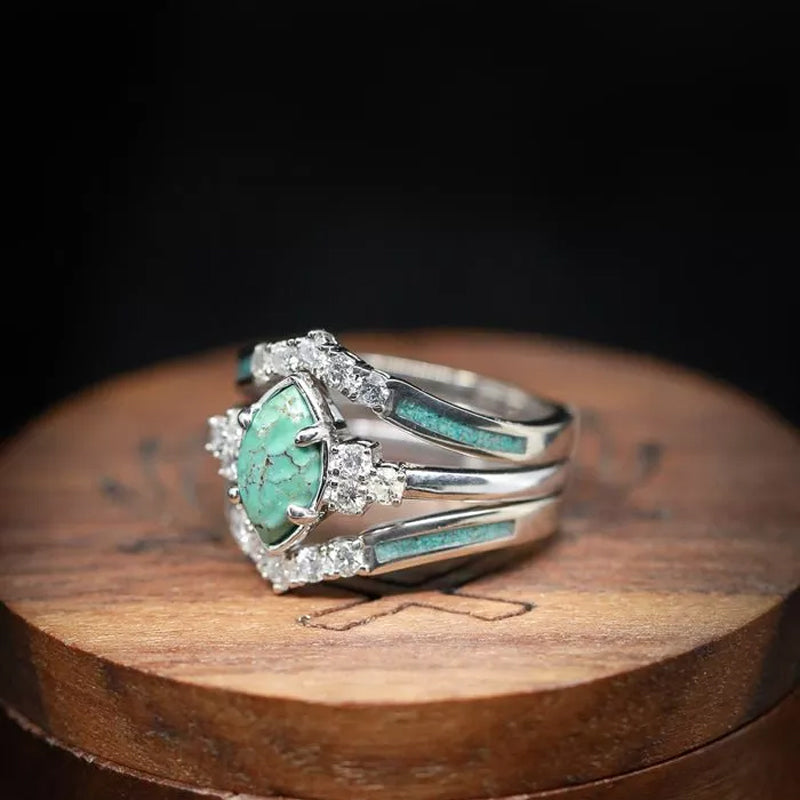 Diamond Turquoise Ring