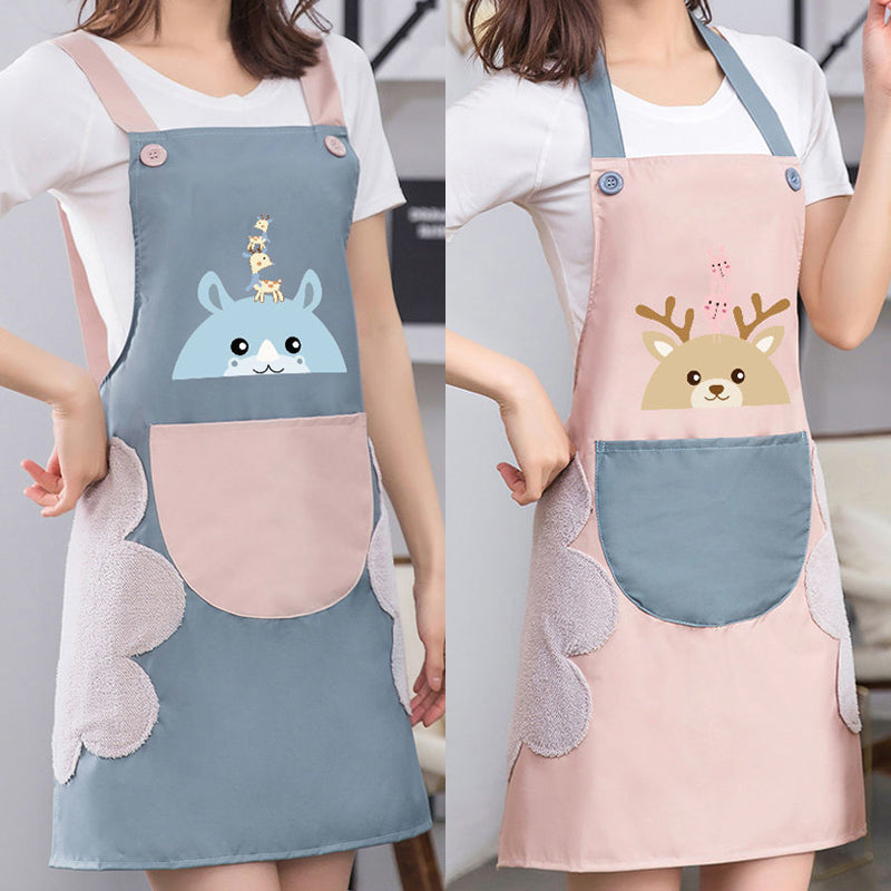 Cartoon Cute Little Deer Apron