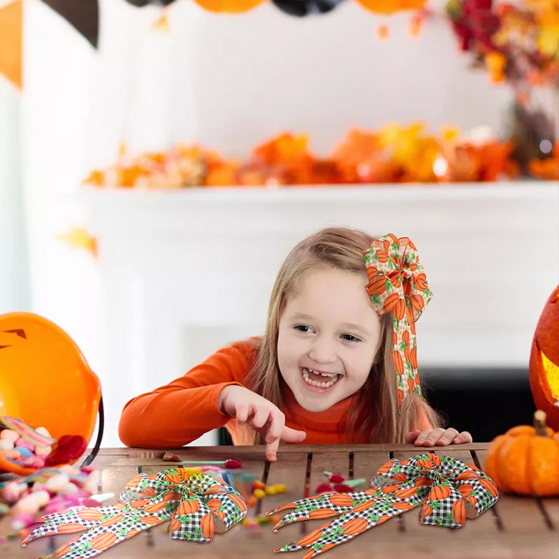 Pumpkin Print Ribbon