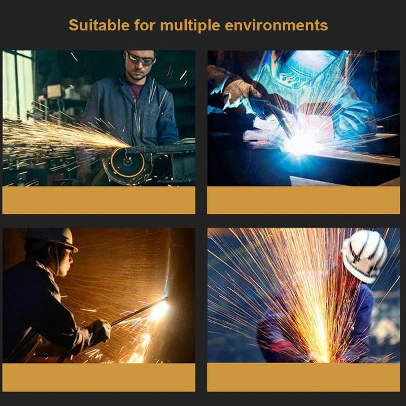 Double-layer gas welding goggles