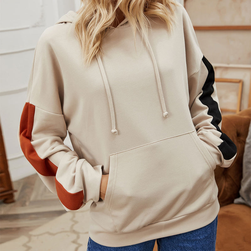 Cuff Colorblock Sweatshirt