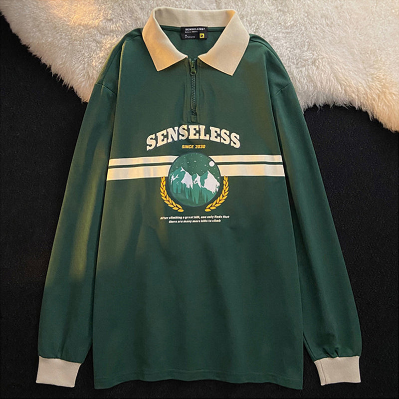 POLO Half Zip Sweatshirt