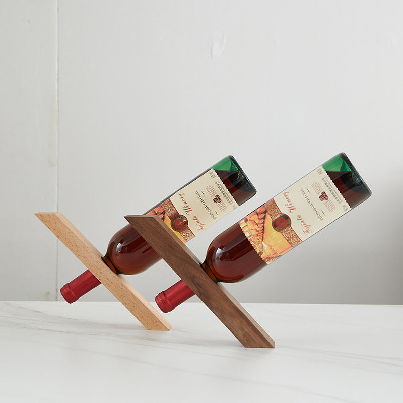 Magical Solid Wood Wine Bottle Holder